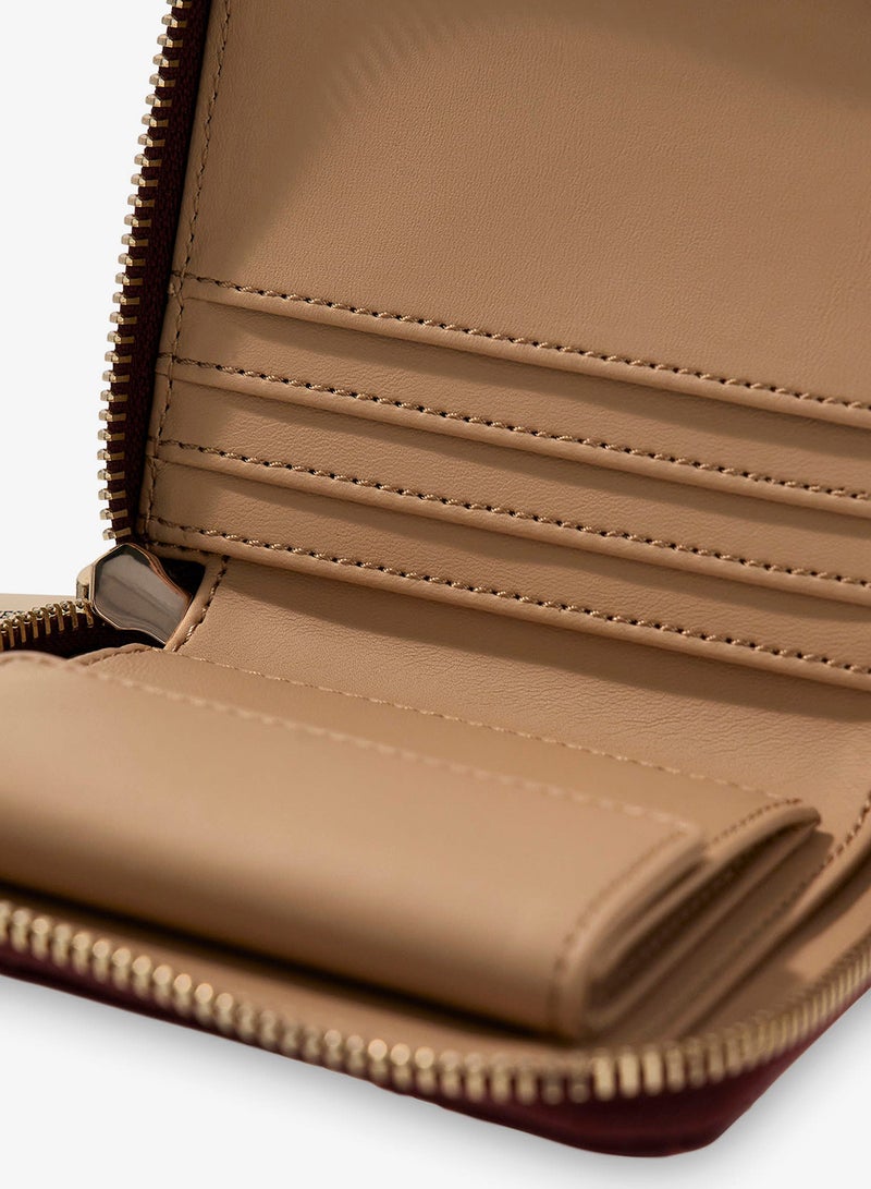 GUESS Paisleigh Small Zip Around Wallet - Image 4